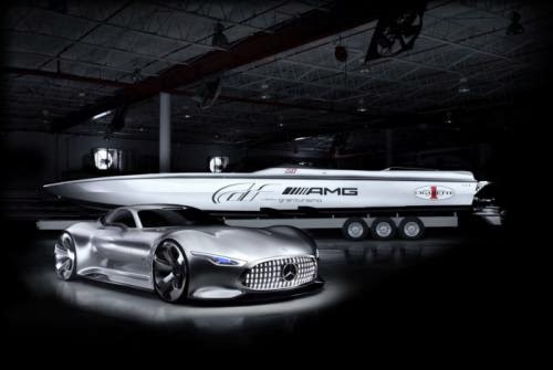 Notícia – Barco inspirado no Mercedes-Benz Vision Gran Turismo