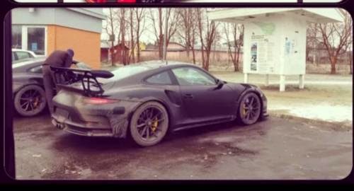 Notícia – Porsche 911 GT3 RS “apanhado”