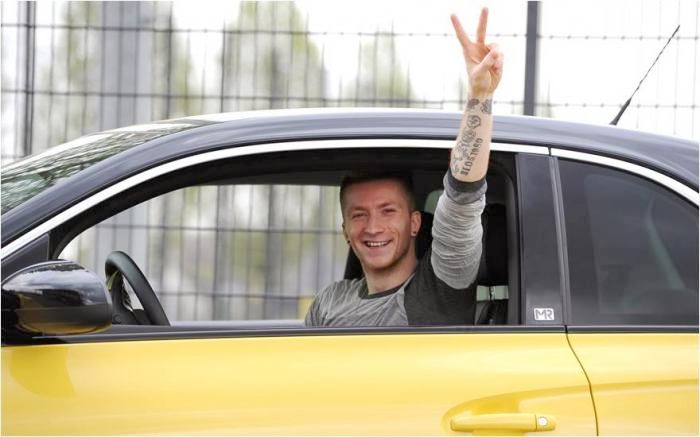 Marco Reus multado por conduzir sem carta