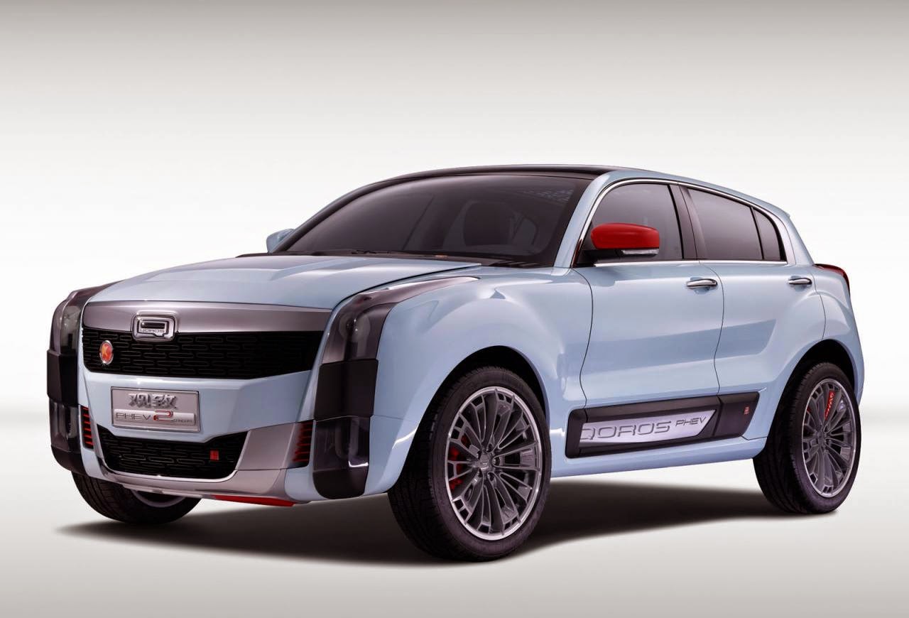 Qoros apresenta 2 SUV PHEV Concept em Xangai