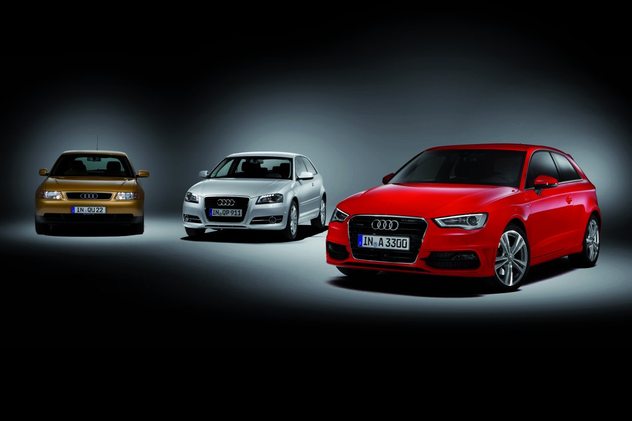 Audi celebra o vigésimo aniversário do A3