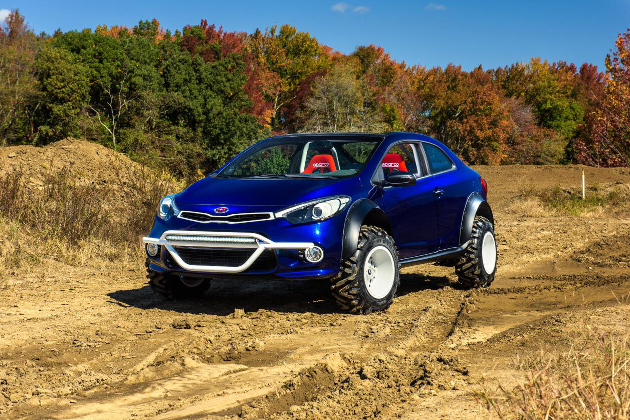 SEMA Special – KIA Forte Koup Mud Bogger
