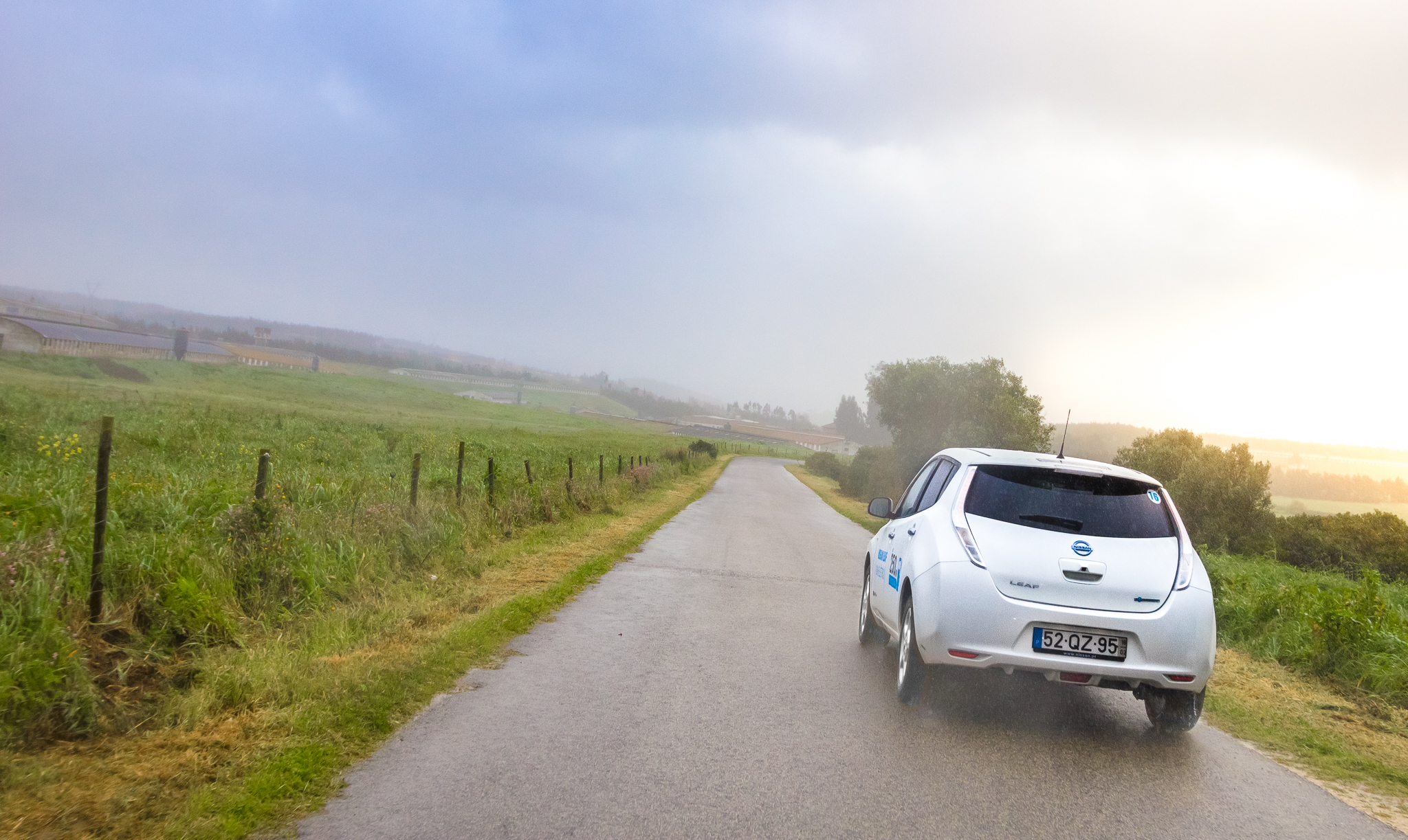 Numa “Electric Journey” com o Nissan LEAF!