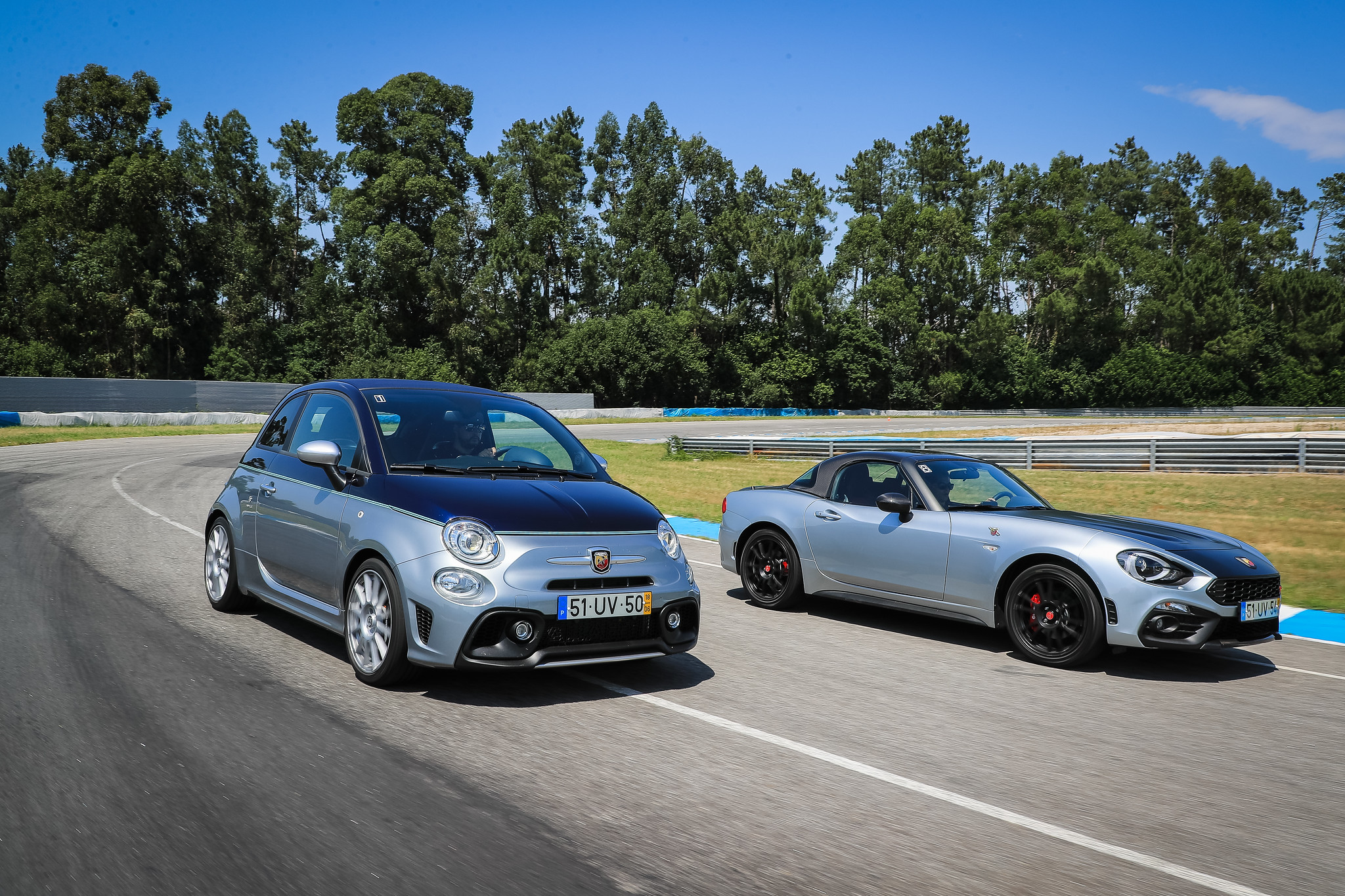 Testámos toda a gama Abarth, em Pista!