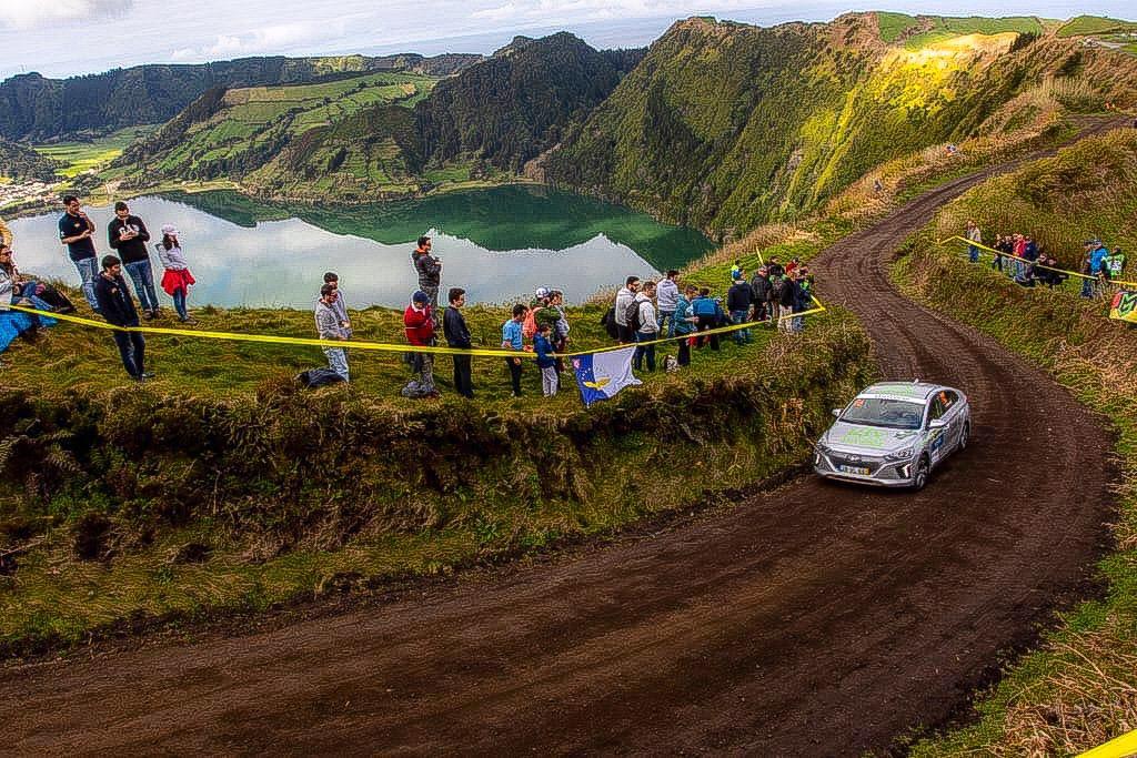 Hyundai vence primeiro Azores e-Rallye