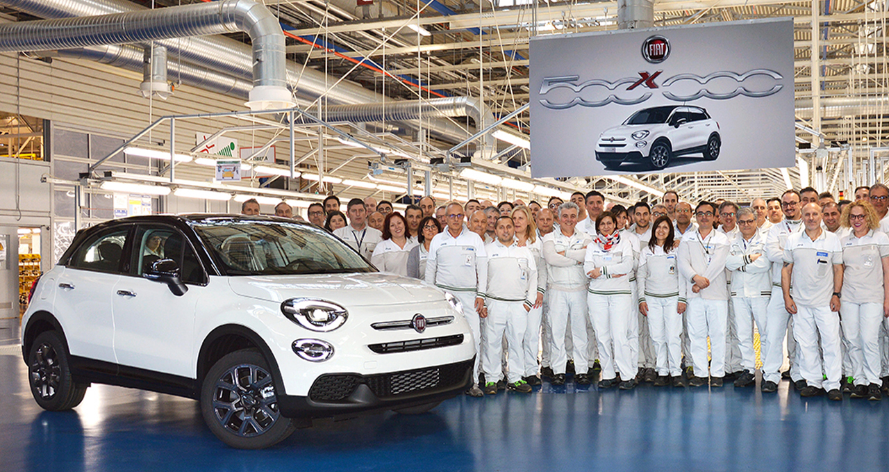 Fiat produz 500X número 500.000