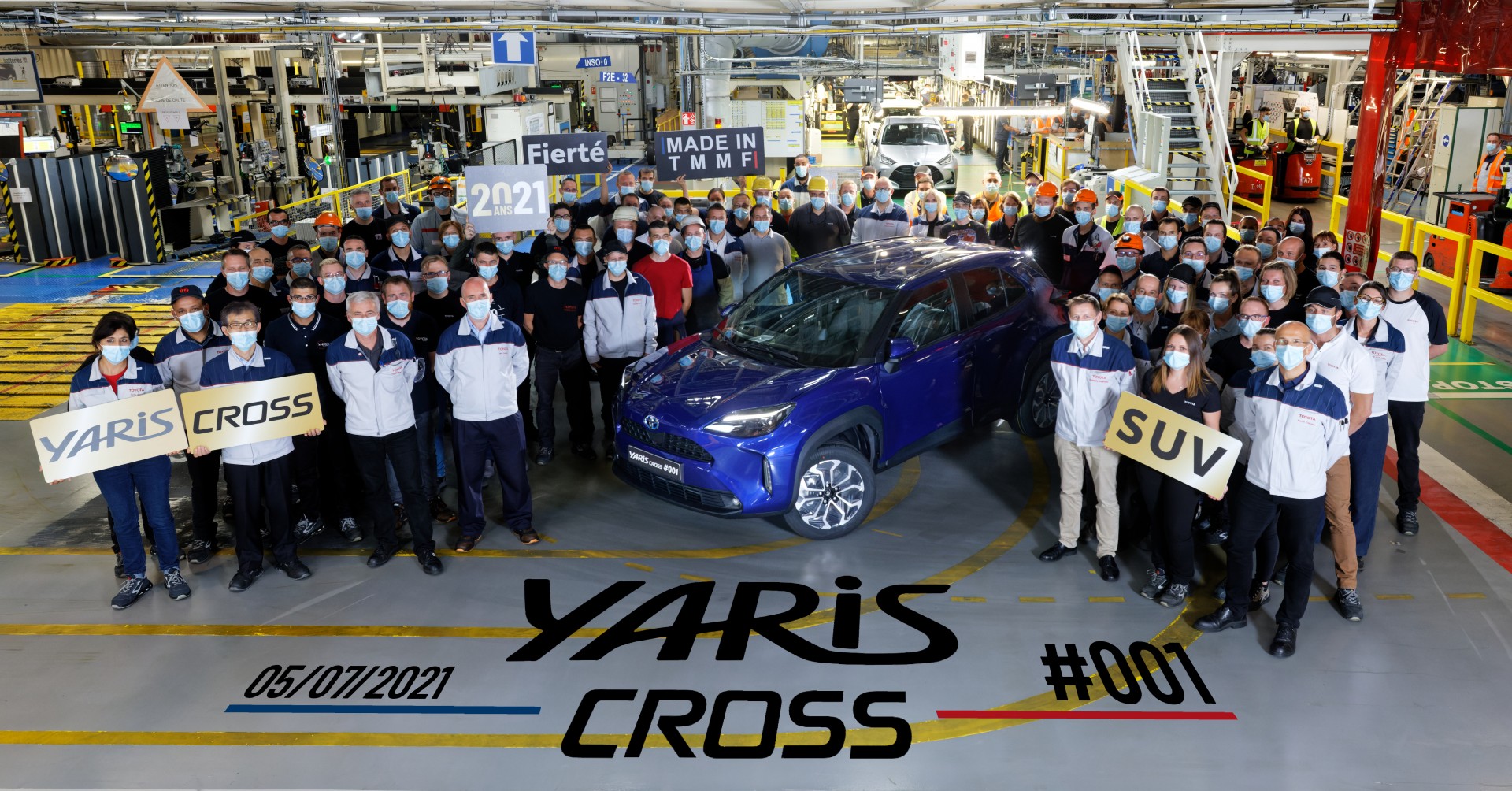 Toyota comemora 50 anos de produção na Europa