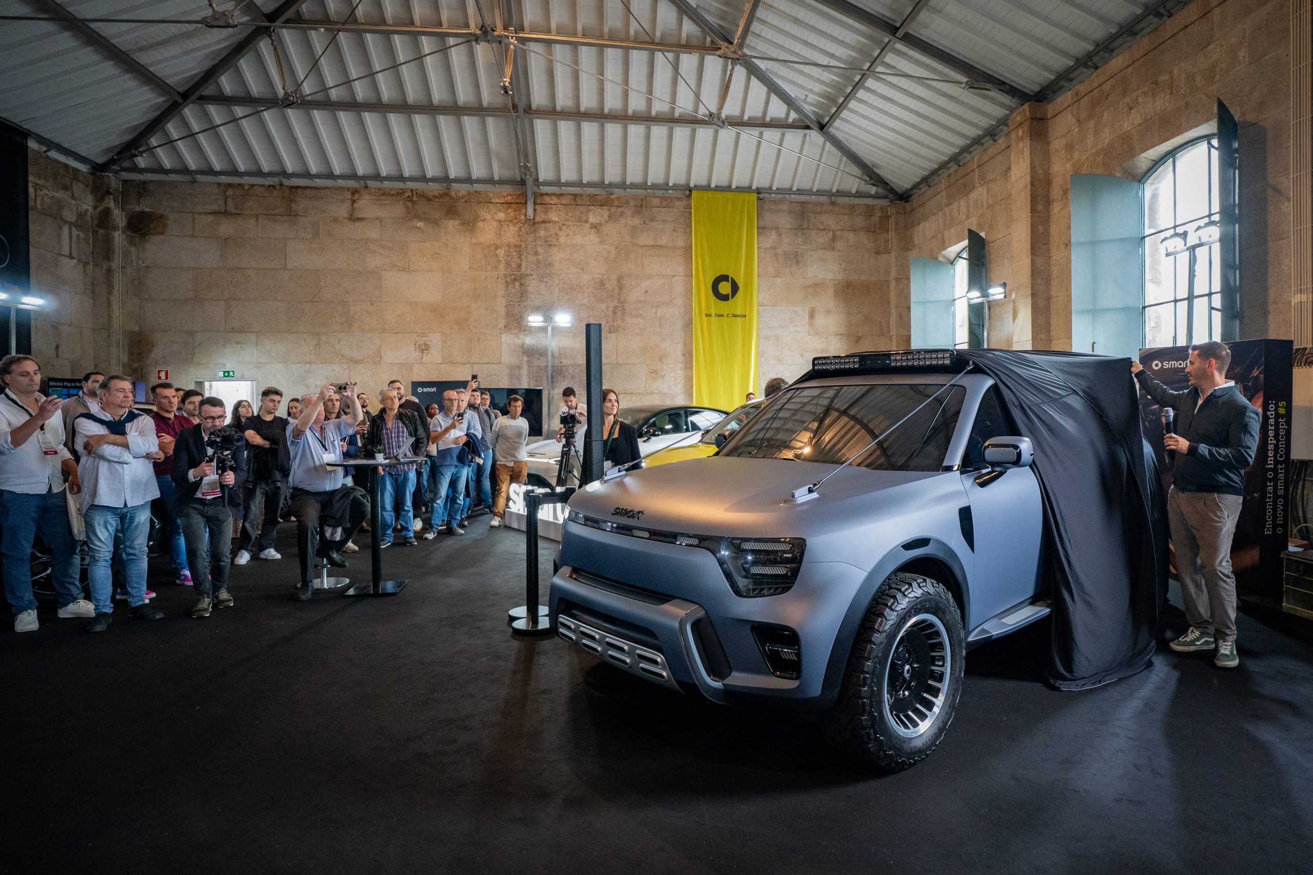 smart #5 Concept foi uma das atrações do SAHE